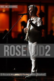 Rome, Jul 2o 2009 Auditorium Music Park.Scottish-American musician David Byrne in concert.   ©Riccardo Musacchio & Flavio Ianniello/Rosebud2