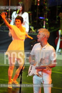 Rome, Jul 2o 2009 Auditorium Music Park.Scottish-American musician David Byrne in concert.   ©Riccardo Musacchio & Flavio Ianniello/Rosebud2