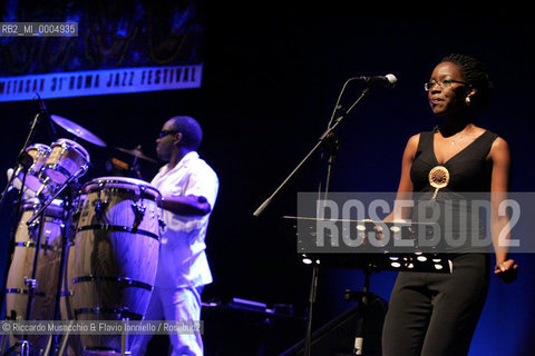 Roma, Auditorium Parco della Musica 07 11 2007.Roma Jazz Festival MetaSax..Manu Dibango soul Makossa Gang..  ©Riccardo Musacchio & Flavio Ianniello/Rosebud2