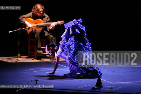 Roma, Auditorium Parco della Musica 16 09 2007.Flamenco festival.Nella foto: Belén Maya Dibujos..  ©Riccardo Musacchio & Flavio Ianniello/Rosebud2