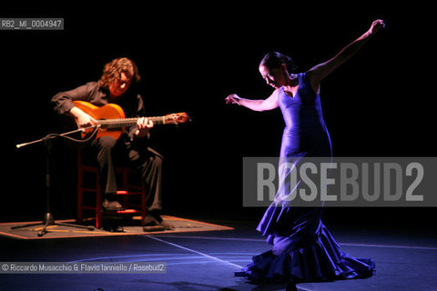 Roma, Auditorium Parco della Musica 16 09 2007.Flamenco festival.Nella foto: Belén Maya Dibujos..  ©Riccardo Musacchio & Flavio Ianniello/Rosebud2