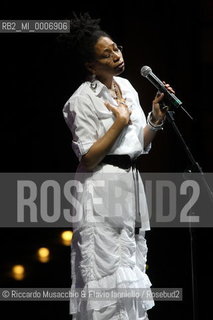 Rome, Jul 16 2009 Auditorium Music Park.American singer Rachelle Ferrell in concert..  ©Riccardo Musacchio & Flavio Ianniello/Rosebud2