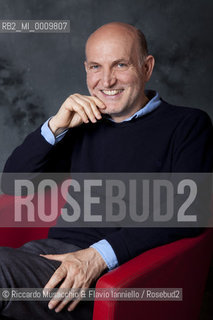 Portrait of Italian journalist and literary critic Marino Sinibaldi during Book Festival at Auditorium Parco della Musica, Apr 10 2011.   ©Riccardo Musacchio & Flavio Ianniello/Rosebud2