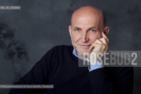 Portrait of Italian journalist and literary critic Marino Sinibaldi during Book Festival at Auditorium Parco della Musica, Apr 10 2011.   ©Riccardo Musacchio & Flavio Ianniello/Rosebud2