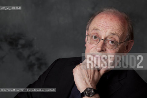 Portrait of Italian writer Antonio Tabucchi during Book Festival at Auditorium Parco della Musica, Apr 10 2011.   ©Riccardo Musacchio & Flavio Ianniello/Rosebud2