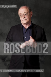 Portrait of Italian writer Antonio Tabucchi during Book Festival at Auditorium Parco della Musica, Apr 10 2011.   ©Riccardo Musacchio & Flavio Ianniello/Rosebud2