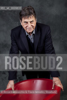 Portrait of Italian writer Claudio Magris during Book Festival at Auditorium Parco della Musica, Apr 01 2011.   ©Riccardo Musacchio & Flavio Ianniello/Rosebud2