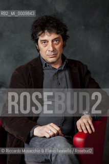 Portrait of  Italian novelist, essayist, and journalist Sandro Veronesi during Book Festival at Auditorium Parco della Musica, Apr 02 2011.   ©Riccardo Musacchio & Flavio Ianniello/Rosebud2