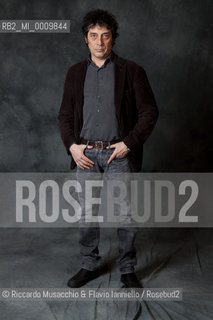 Portrait of  Italian novelist, essayist, and journalist Sandro Veronesi during Book Festival at Auditorium Parco della Musica, Apr 02 2011.   ©Riccardo Musacchio & Flavio Ianniello/Rosebud2