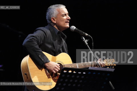 Rome, Auditorium Music Park Nov 23 2011.Bungaro & Michele Ascolese.Acusticanto Tour 2011 .Spegial guestes:.Pilar voice, Paolo Buonvino piano. ©Riccardo Musacchio & Flavio Ianniello/Rosebud2