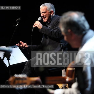 Rome, Auditorium Music Park Nov 23 2011.Bungaro & Michele Ascolese.Acusticanto Tour 2011 .Spegial guestes:.Pilar voice, Paolo Buonvino piano. ©Riccardo Musacchio & Flavio Ianniello/Rosebud2
