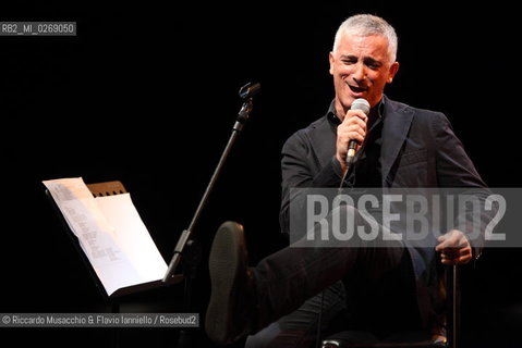 Rome, Auditorium Music Park Nov 23 2011.Bungaro & Michele Ascolese.Acusticanto Tour 2011 .Spegial guestes:.Pilar voice, Paolo Buonvino piano. ©Riccardo Musacchio & Flavio Ianniello/Rosebud2