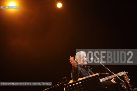 Rome, Auditorium Music Park Nov 23 2011.Bungaro & Michele Ascolese.Acusticanto Tour 2011 .Spegial guestes:.Pilar voice, Paolo Buonvino piano. ©Riccardo Musacchio & Flavio Ianniello/Rosebud2