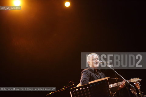 Rome, Auditorium Music Park Nov 23 2011.Bungaro & Michele Ascolese.Acusticanto Tour 2011 .Spegial guestes:.Pilar voice, Paolo Buonvino piano. ©Riccardo Musacchio & Flavio Ianniello/Rosebud2