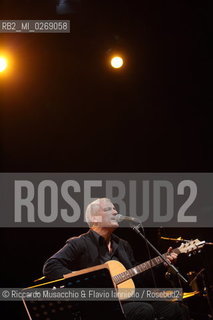 Rome, Auditorium Music Park Nov 23 2011.Bungaro & Michele Ascolese.Acusticanto Tour 2011 .Spegial guestes:.Pilar voice, Paolo Buonvino piano. ©Riccardo Musacchio & Flavio Ianniello/Rosebud2