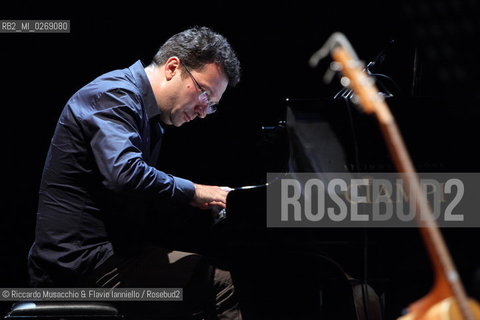 Rome, Auditorium Music Park Nov 23 2011.Bungaro & Michele Ascolese.Acusticanto Tour 2011 .Spegial guestes:.Pilar voice, Paolo Buonvino piano. ©Riccardo Musacchio & Flavio Ianniello/Rosebud2