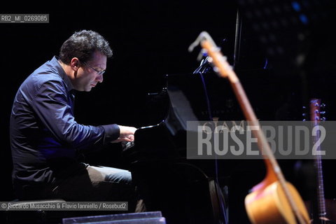 Rome, Auditorium Music Park Nov 23 2011.Bungaro & Michele Ascolese.Acusticanto Tour 2011 .Spegial guestes:.Pilar voice, Paolo Buonvino piano. ©Riccardo Musacchio & Flavio Ianniello/Rosebud2