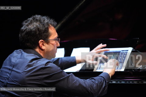 Rome, Auditorium Music Park Nov 23 2011.Bungaro & Michele Ascolese.Acusticanto Tour 2011 .Spegial guestes:.Pilar voice, Paolo Buonvino piano. ©Riccardo Musacchio & Flavio Ianniello/Rosebud2