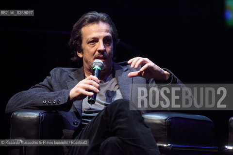 Rome, Auditorium Music Park Feb 08 2010.Incontri dautore .Gabriele Muccino e Paolo Buonvino .Cinema e Musica . ©Riccardo Musacchio & Flavio Ianniello/Rosebud2