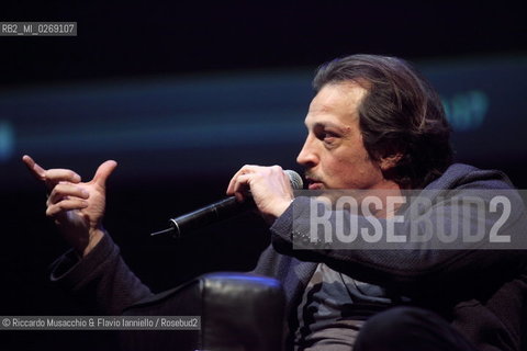 Rome, Auditorium Music Park Feb 08 2010.Incontri dautore .Gabriele Muccino e Paolo Buonvino .Cinema e Musica . ©Riccardo Musacchio & Flavio Ianniello/Rosebud2