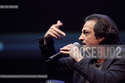 Rome, Auditorium Music Park Feb 08 2010.Incontri dautore .Gabriele Muccino e Paolo Buonvino .Cinema e Musica . ©Riccardo Musacchio & Flavio Ianniello/Rosebud2