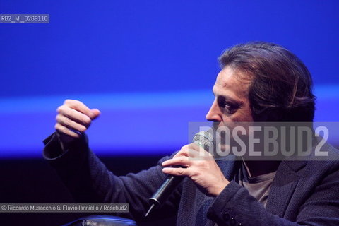 Rome, Auditorium Music Park Feb 08 2010.Incontri dautore .Gabriele Muccino e Paolo Buonvino .Cinema e Musica . ©Riccardo Musacchio & Flavio Ianniello/Rosebud2