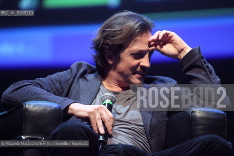 Rome, Auditorium Music Park Feb 08 2010.Incontri dautore .Gabriele Muccino e Paolo Buonvino .Cinema e Musica . ©Riccardo Musacchio & Flavio Ianniello/Rosebud2