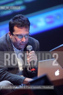 Rome, Auditorium Music Park Feb 08 2010.Incontri dautore .Gabriele Muccino e Paolo Buonvino .Cinema e Musica . ©Riccardo Musacchio & Flavio Ianniello/Rosebud2