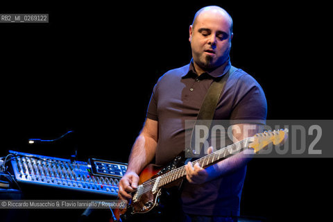 Rome, Auditorium Music Park Oct 17 2012.Teho Teardo guitar and electronic .Martina Bertoni cello .pictures Charles Freger. ©Riccardo Musacchio & Flavio Ianniello/Rosebud2