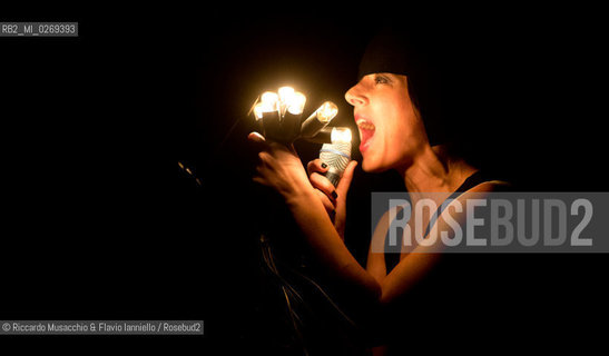 Rome, Auditorium Music Park  Jan 30 2013.Meg & Colapesce .Bipolare Tour 2013 . ©Riccardo Musacchio & Flavio Ianniello/Rosebud2