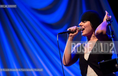 Rome, Auditorium Music Park  Jan 30 2013.Meg & Colapesce .Bipolare Tour 2013 . ©Riccardo Musacchio & Flavio Ianniello/Rosebud2