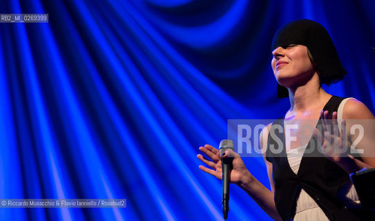 Rome, Auditorium Music Park  Jan 30 2013.Meg & Colapesce .Bipolare Tour 2013 . ©Riccardo Musacchio & Flavio Ianniello/Rosebud2