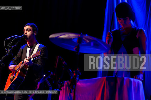 Rome, Auditorium Music Park  Jan 30 2013.Meg & Colapesce .Bipolare Tour 2013 . ©Riccardo Musacchio & Flavio Ianniello/Rosebud2