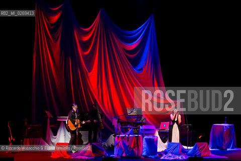 Rome, Auditorium Music Park  Jan 30 2013.Meg & Colapesce .Bipolare Tour 2013 . ©Riccardo Musacchio & Flavio Ianniello/Rosebud2