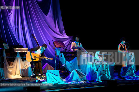 Rome, Auditorium Music Park  Jan 30 2013.Meg & Colapesce .Bipolare Tour 2013 . ©Riccardo Musacchio & Flavio Ianniello/Rosebud2
