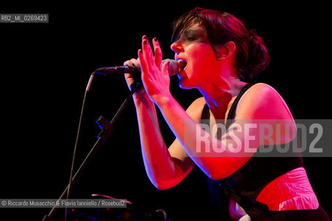 Rome, Auditorium Music Park  Jan 30 2013.Meg & Colapesce .Bipolare Tour 2013 . ©Riccardo Musacchio & Flavio Ianniello/Rosebud2