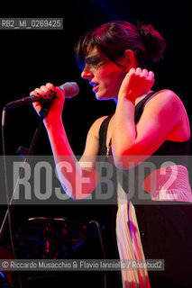 Rome, Auditorium Music Park  Jan 30 2013.Meg & Colapesce .Bipolare Tour 2013 . ©Riccardo Musacchio & Flavio Ianniello/Rosebud2