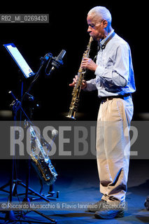 Rome, Auditorium Music Park  Jan 28 2013.Roscoe Mitchell in concert. ©Riccardo Musacchio & Flavio Ianniello/Rosebud2
