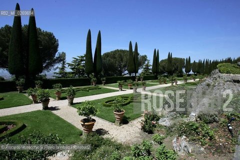 Castel Gandolfo (Roma) Maggio 2005: .Giardini Vaticani, Fattoria e Palazzo Papale..Ph Riccardo Musacchio e Flavio Ianniello
 ©Riccardo Musacchio & Flavio Ianniello/Rosebud2