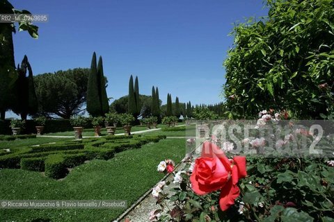 Castel Gandolfo (Roma) Maggio 2005: .Giardini Vaticani, Fattoria e Palazzo Papale..Ph Riccardo Musacchio e Flavio Ianniello
 ©Riccardo Musacchio & Flavio Ianniello/Rosebud2