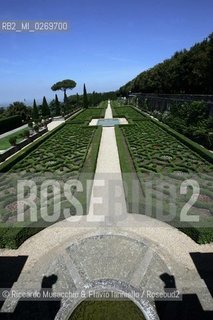 Castel Gandolfo (Roma) Maggio 2005: .Giardini Vaticani, Fattoria e Palazzo Papale..Ph Riccardo Musacchio e Flavio Ianniello
 ©Riccardo Musacchio & Flavio Ianniello/Rosebud2