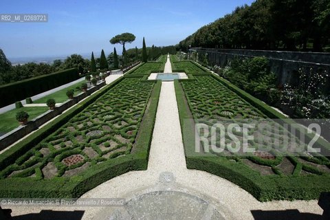 Castel Gandolfo (Roma) Maggio 2005: .Giardini Vaticani, Fattoria e Palazzo Papale..Ph Riccardo Musacchio e Flavio Ianniello
 ©Riccardo Musacchio & Flavio Ianniello/Rosebud2