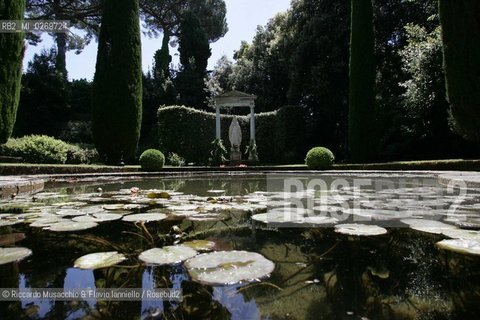 Castel Gandolfo (Roma) Maggio 2005: .Giardini Vaticani, Fattoria e Palazzo Papale..Ph Riccardo Musacchio e Flavio Ianniello.
 ©Riccardo Musacchio & Flavio Ianniello/Rosebud2