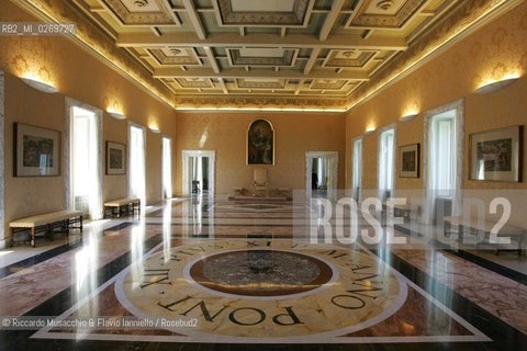 Castel Gandolfo (Roma) Maggio 2005: .Salone.Ph Riccardo Musacchio e Flavio Ianniello.
 ©Riccardo Musacchio & Flavio Ianniello/Rosebud2