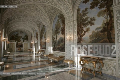 Castel Gandolfo (Roma) Maggio 2005: .Corridoio.Ph Riccardo Musacchio e Flavio Ianniello.
 ©Riccardo Musacchio & Flavio Ianniello/Rosebud2