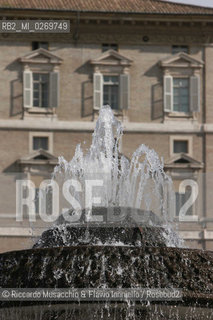 Città del Vaticano,  May 2005.Nella foto: veduta di Piazza San Pietro e della finestra dllappartamento papale. ©Riccardo Musacchio & Flavio Ianniello/Rosebud2