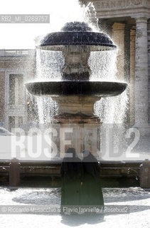 Città del Vaticano,  May 2005.Nella foto: veduta di Piazza San Pietro. ©Riccardo Musacchio & Flavio Ianniello/Rosebud2