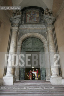 Città del Vaticano,  May 2005.Nella foto: ingresso dal Portone di Bronzo. ©Riccardo Musacchio & Flavio Ianniello/Rosebud2