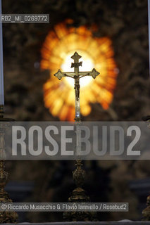 Città del Vaticano,  May 2005.Nella foto: Interni della Basilica di San Pietro. ©Riccardo Musacchio & Flavio Ianniello/Rosebud2