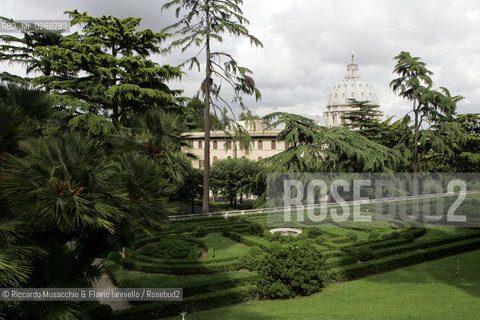 Città del Vaticano,  May 2005.Nella foto: Giardini Vaticani. ©Riccardo Musacchio & Flavio Ianniello/Rosebud2